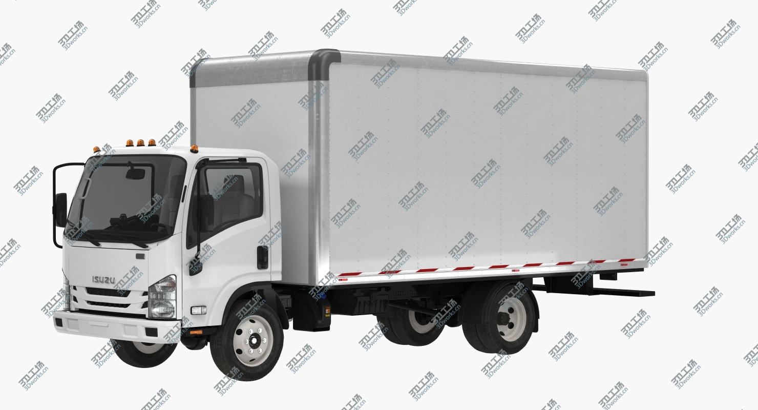 images/goods_img/202104022/Box Truck Isuzu NPR 2018 Rigged 3D/4.jpg